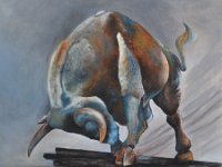 Il Toro  Olio su pannello telato - 40 x 50